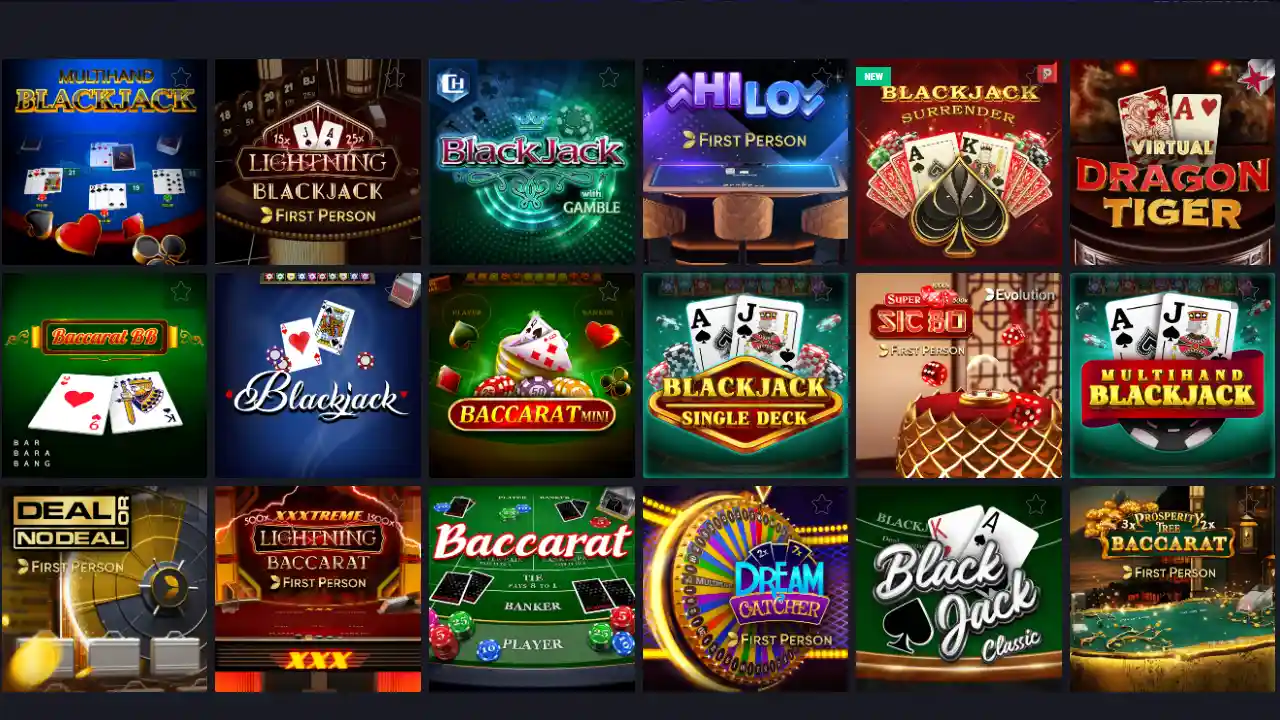 blackjack casino